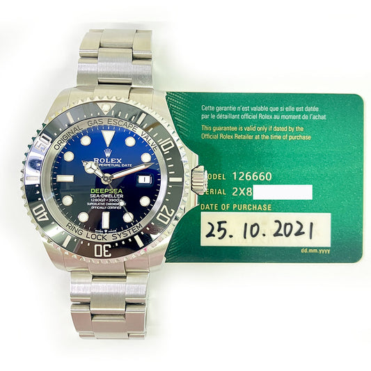 Rolex Sea-Dweller Deep Sea Black Dial 126660