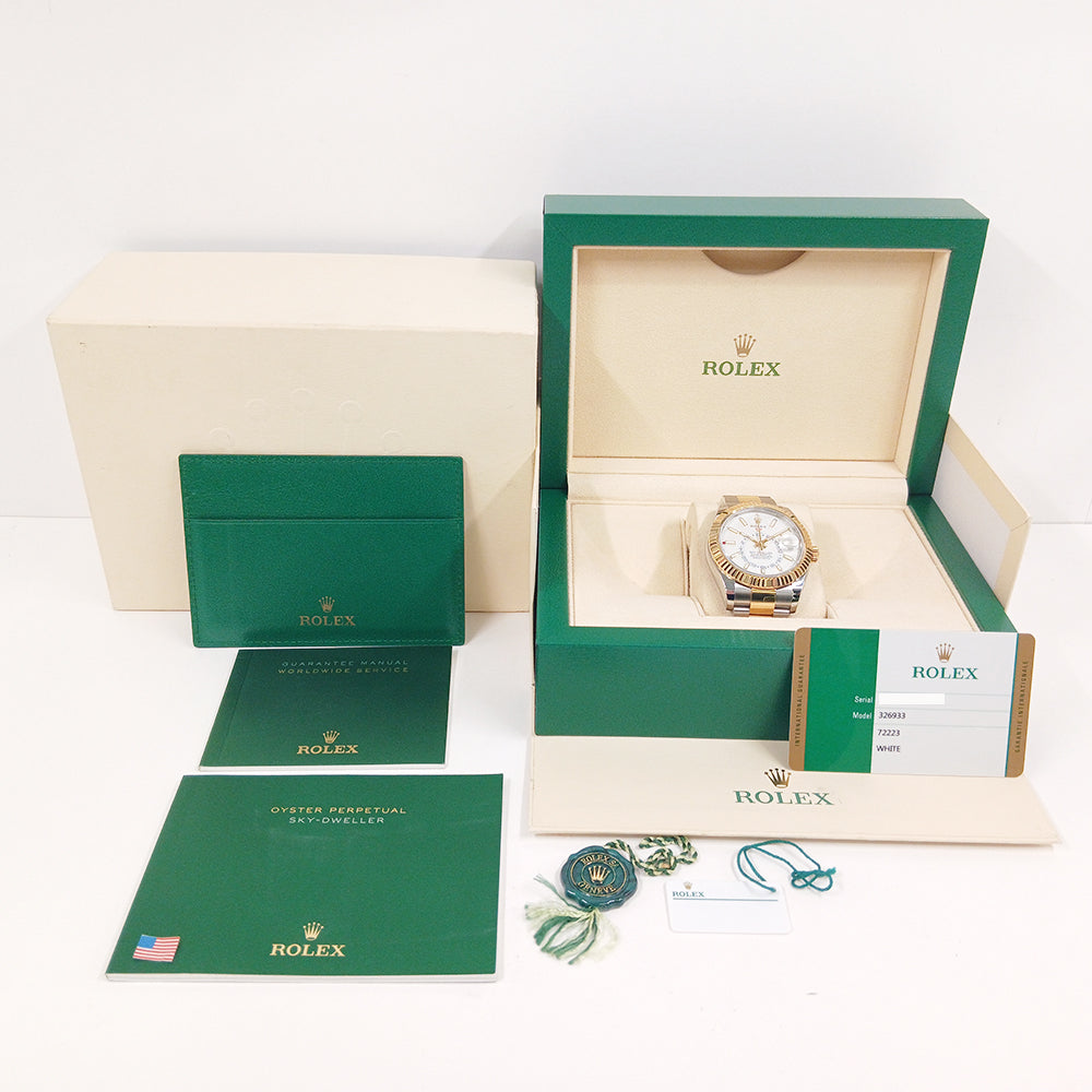 Rolex Sky-Dweller White Dial 326933 (2018)