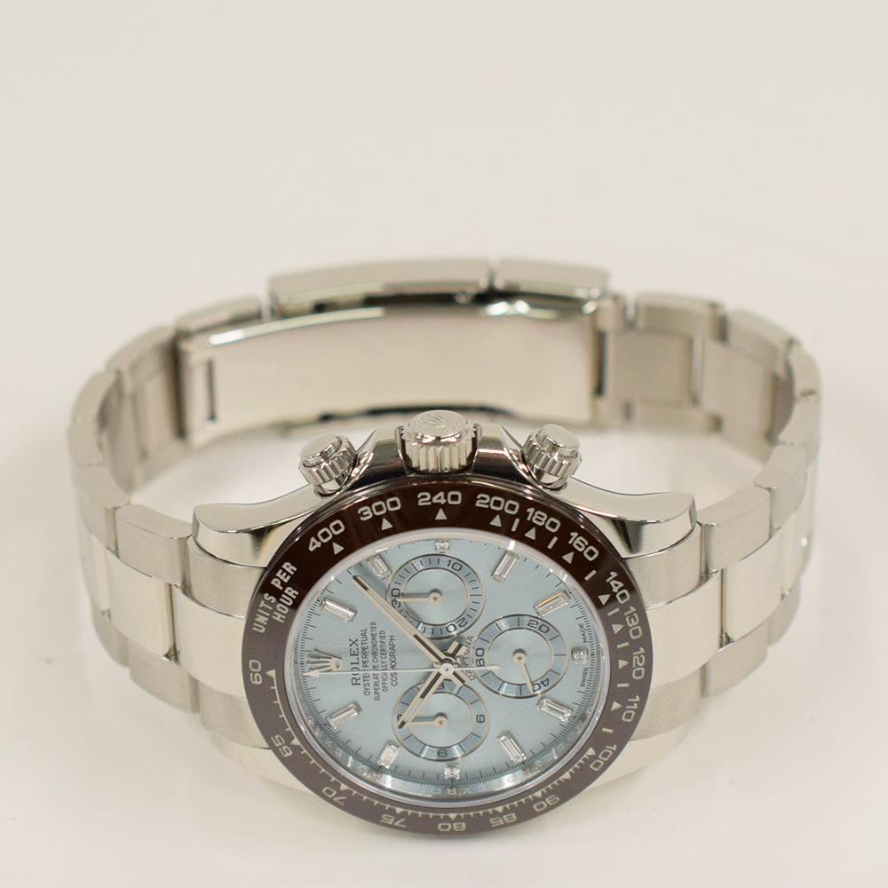 Rolex Daytona Ice Blue Diamond Dial 116506 (2018)