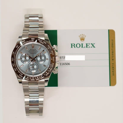 Rolex Daytona Ice Blue Diamond Dial 116506 (2018)
