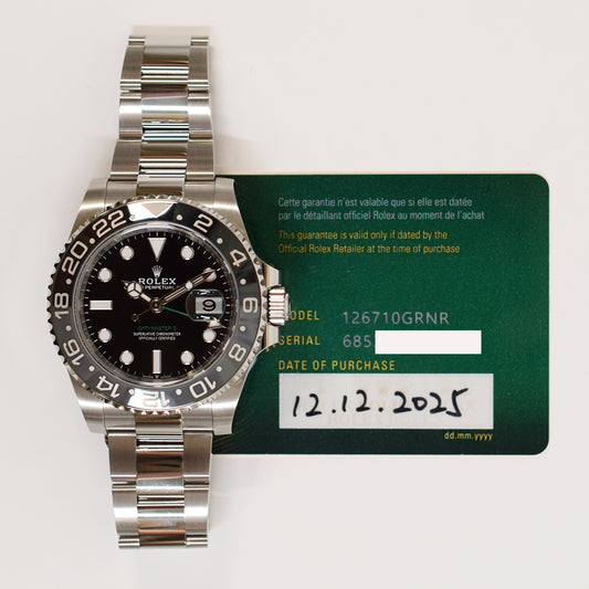 Rolex GMT-Master II Bruce Wayne Dial 126710GRNR (2025)