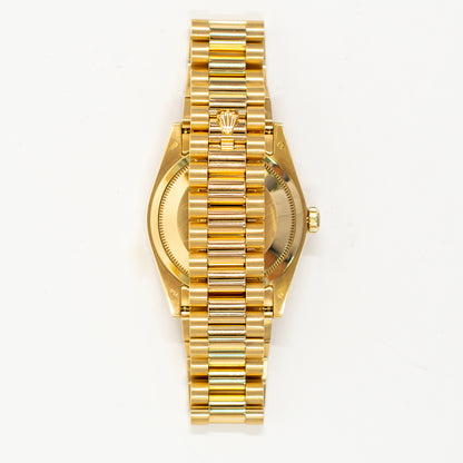 Rolex Day-Date 36mm Champagne Diamond Dial 118348A (2017)