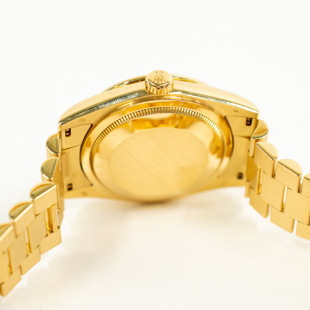 Rolex Day-Date 36mm Champagne Diamond Dial 118348A (2017)