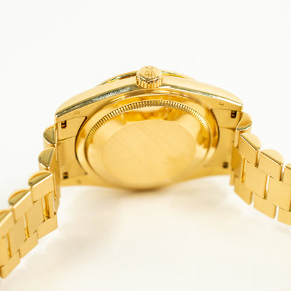 Rolex Day-Date 36mm Champagne Diamond Dial 118348A (2017)