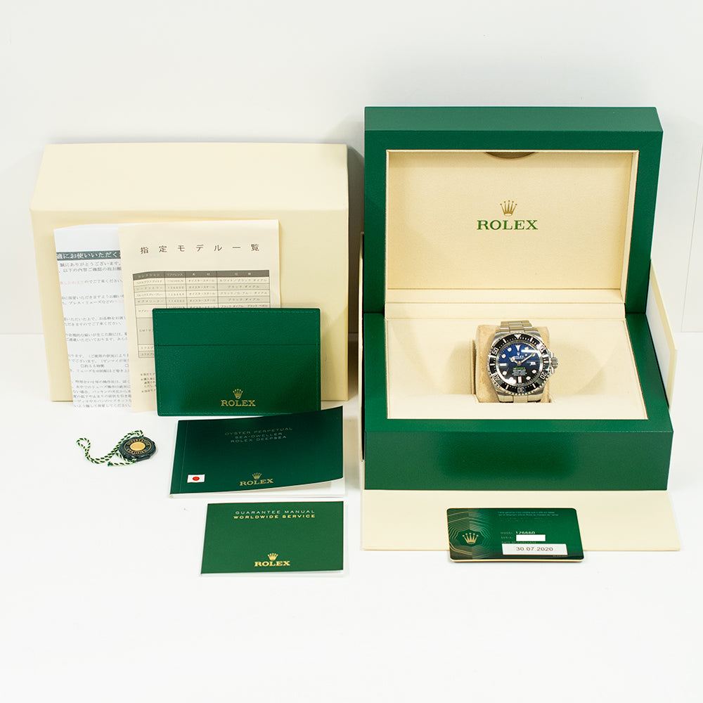 Rolex Sea Dweller Deep Sea 44mm D-Blue Dial 126660 (2020)