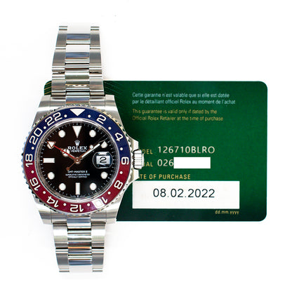 Rolex GMT-Master II "Pepsi" Dial 126710BLRO (2022)