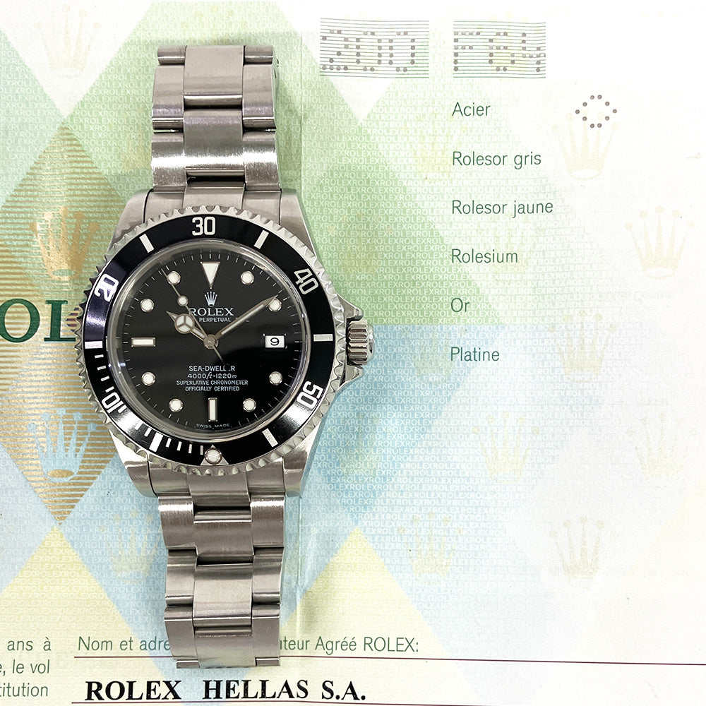 Rolex Sea-Dweller Black Dial 16600