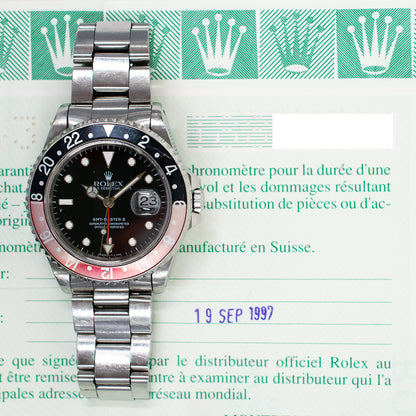 Rolex GMT-Master II Coke Dial 16710 (1997)