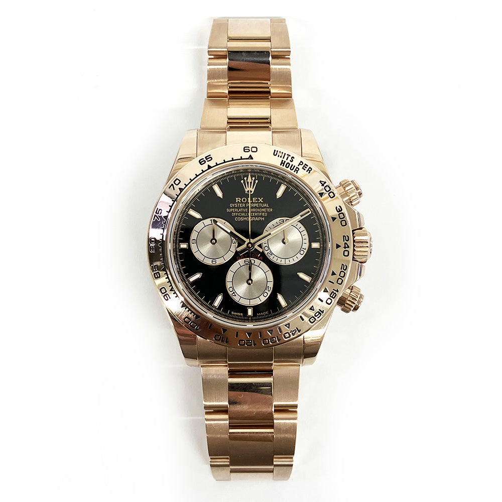 Rolex Daytona Black Dial Oyster 126505