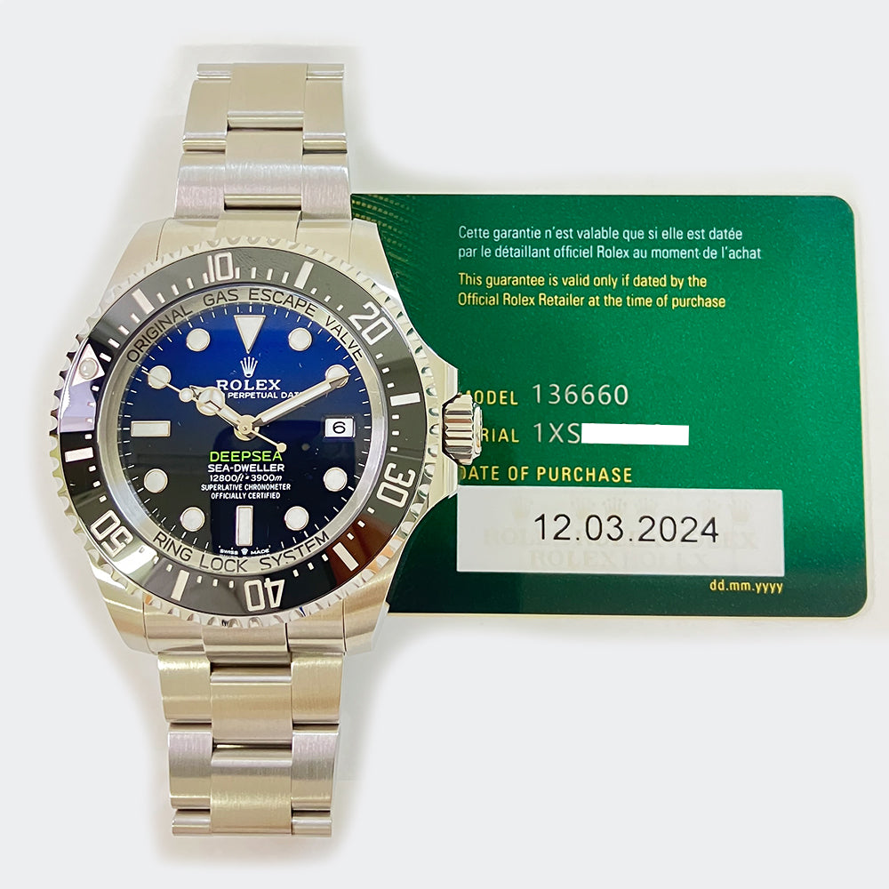 Rolex Sea-Dweller Deep Sea D-Blue Dial 136660