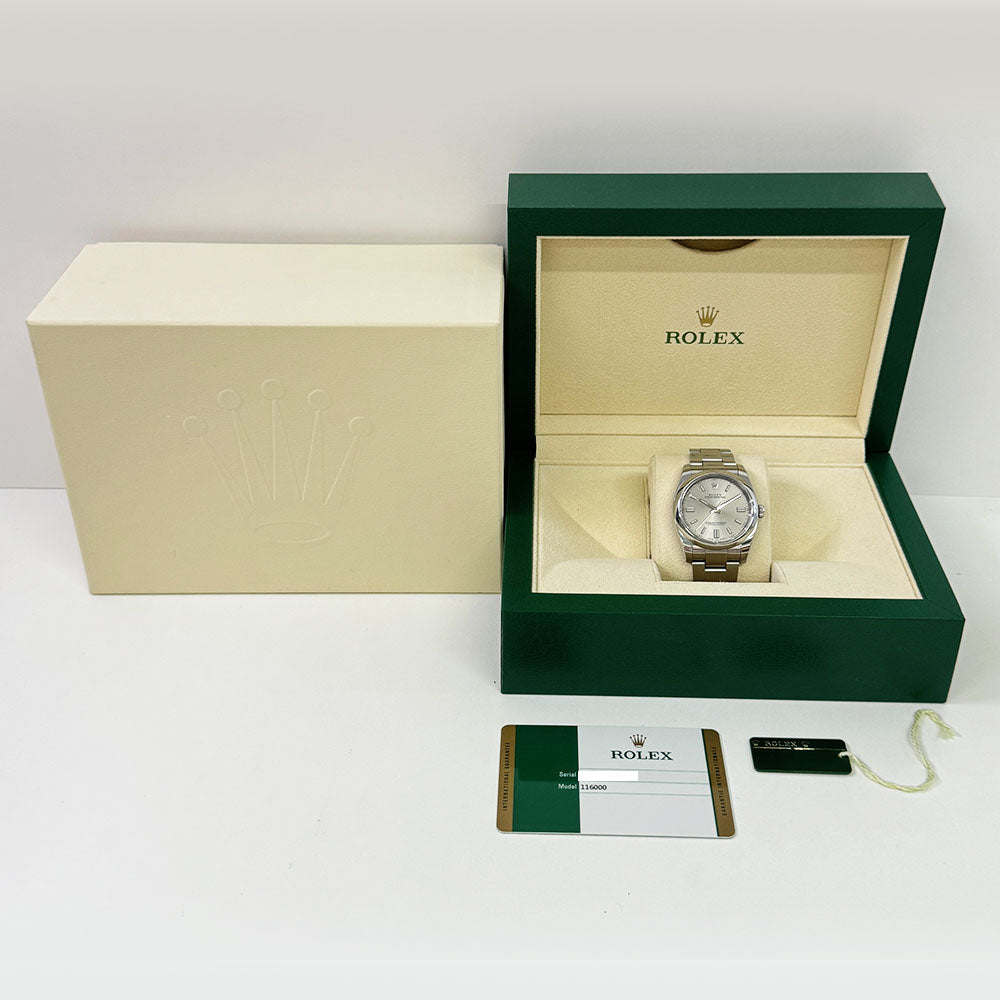 Rolex Oyster Perpetual 36mm Slate Dial 116000