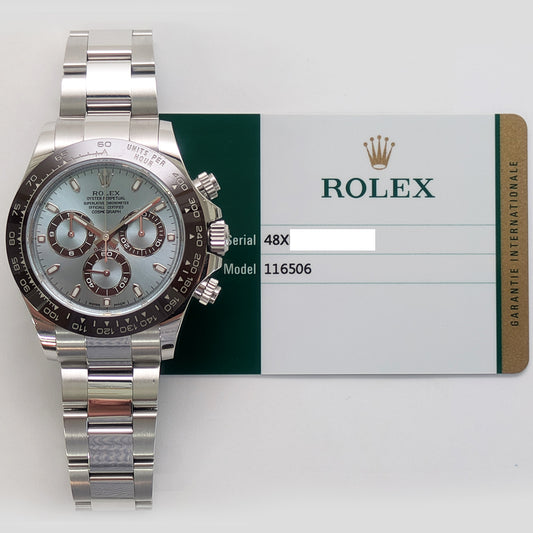 Rolex Daytona Ice Blue  Dial 116506 (2020)