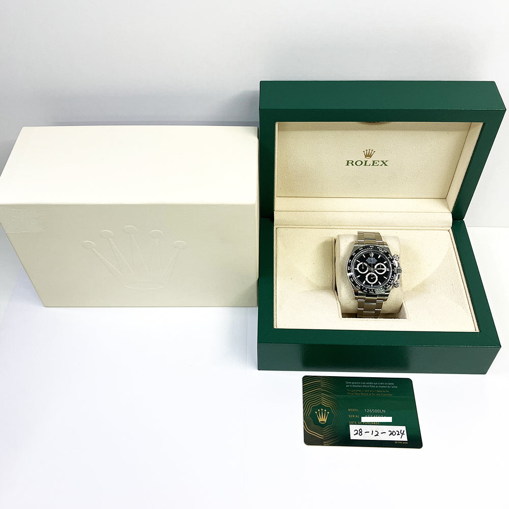 Rolex Daytona Black Dial 126500LN
