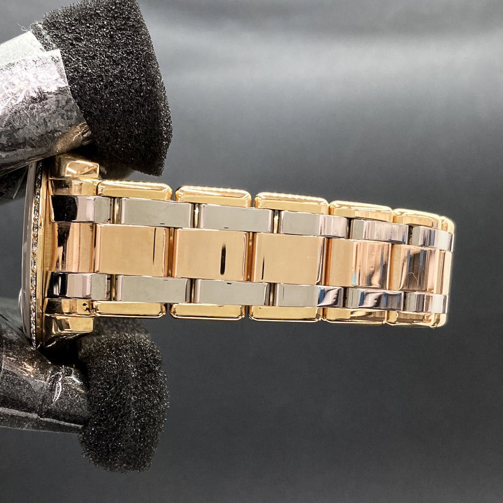 Rolex Day-Date Pearlmaster 39mm Silver Diamond Dial 18948 (2005)