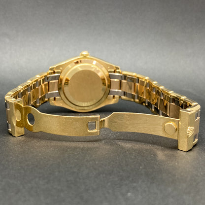 Rolex Day-Date Pearlmaster 39mm Silver Diamond Dial 18948 (2005)