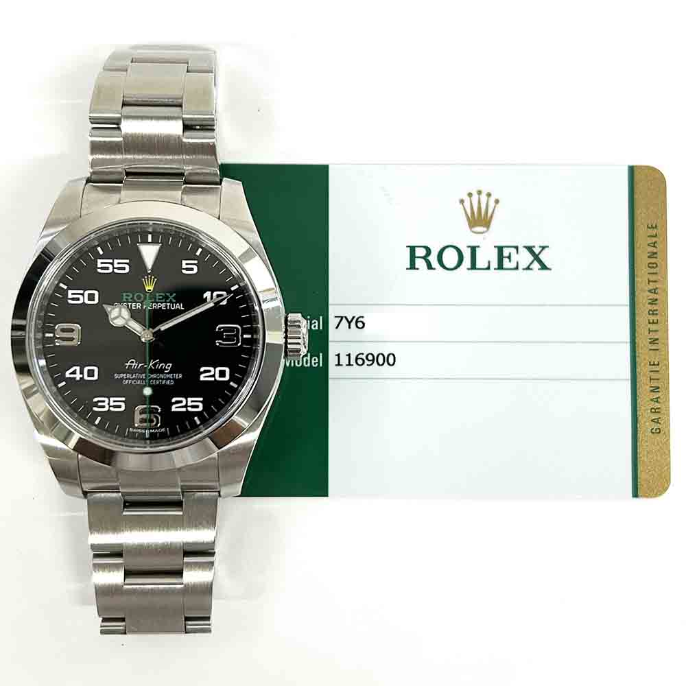 Rolex Air King Black Dial 116900