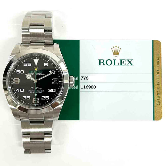 Rolex Air King Black Dial 116900