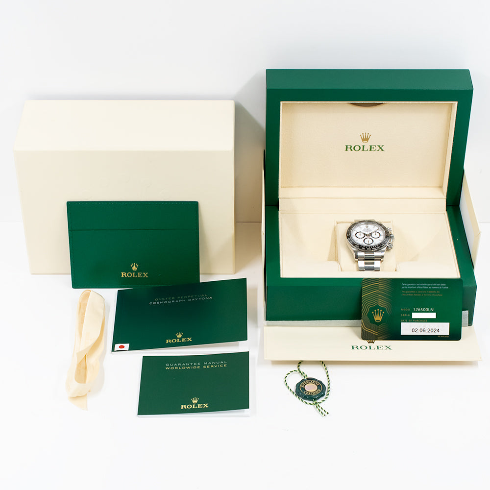 Rolex Daytona White Dial 126500LN (2024)