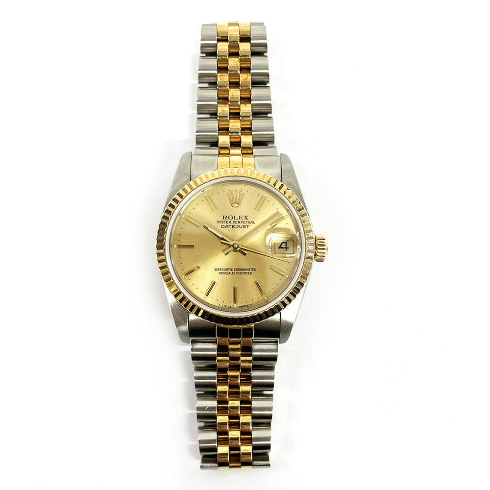 Rolex Datejust 31mm Champagne Dial 68273