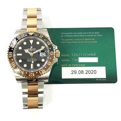 Rolex GMT-Master II Root Beer 126711CHNR