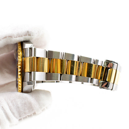 Rolex Submariber Date 40mm Champagne Diamond Dial 16613SG (2010)