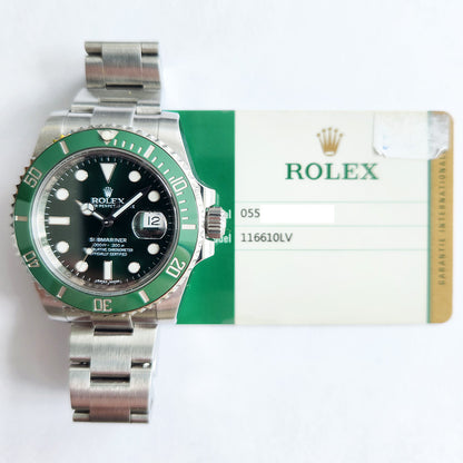 Rolex Submariner Date Hulk Dial 116610LV