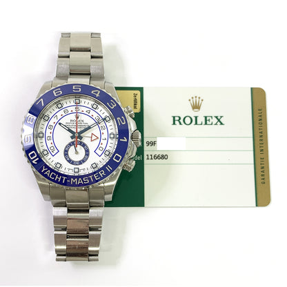 Rolex Yacht-Master II White Dial 116680