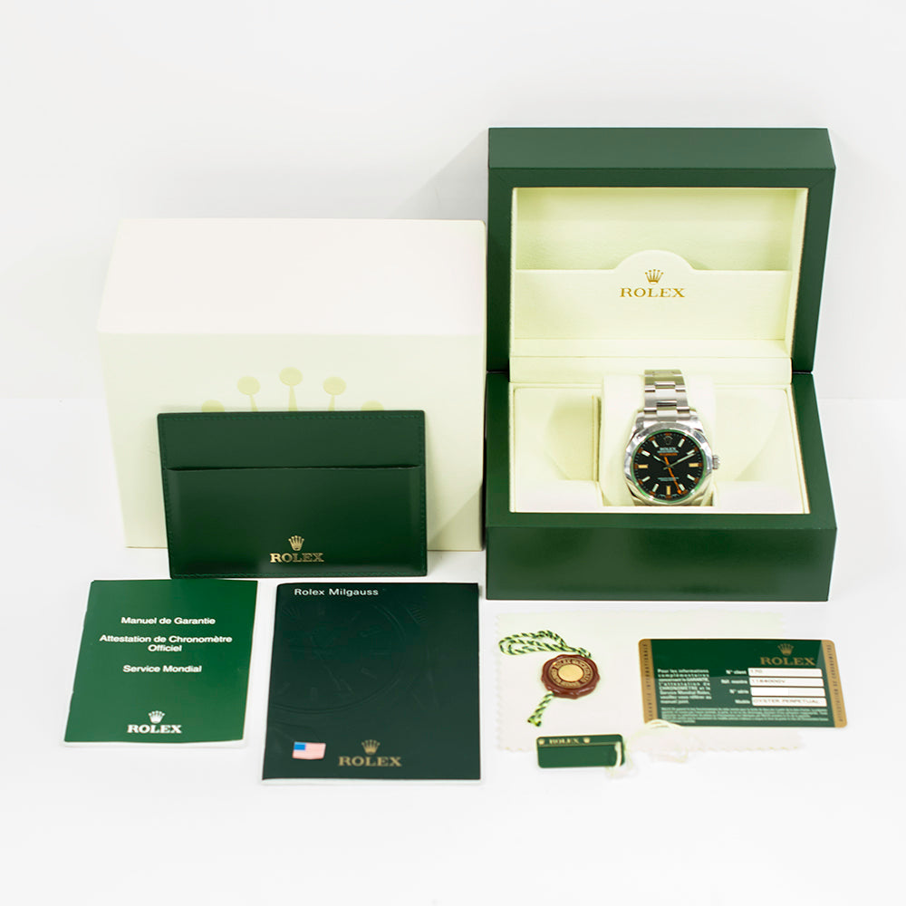 Rolex Milgauss Black Dial 116400GV (2013)