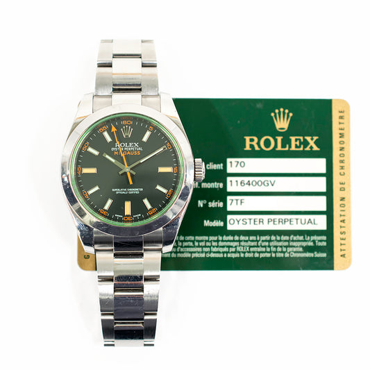 Rolex Milgauss Black Dial 116400GV (2013)