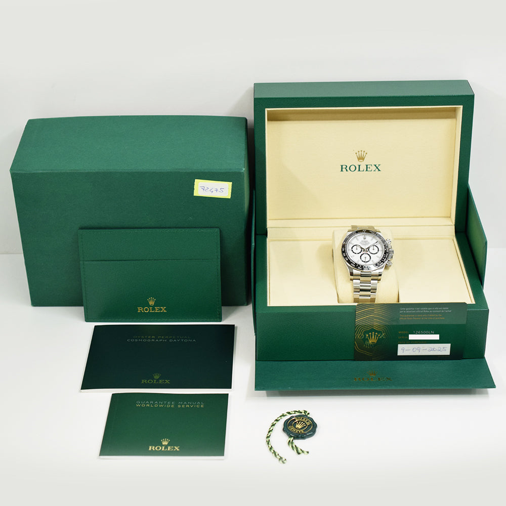 Rolex Daytona White Dial 126500LN (2025)