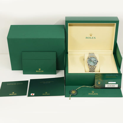 Rolex Datejust 36mm Mint Green Dial 126234 (2026)