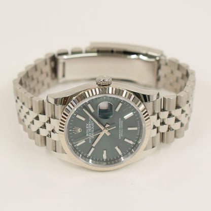 Rolex Datejust 36mm Mint Green Dial 126234 (2026)
