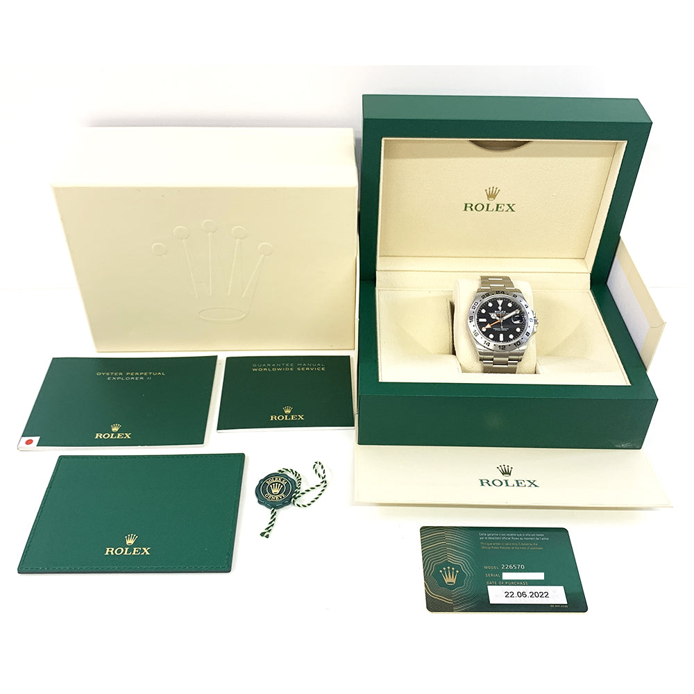 Rolex Explorer II Black Dial 226570