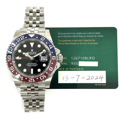 Rolex GMT-Master II  Pepsi Dial 126710BLRO