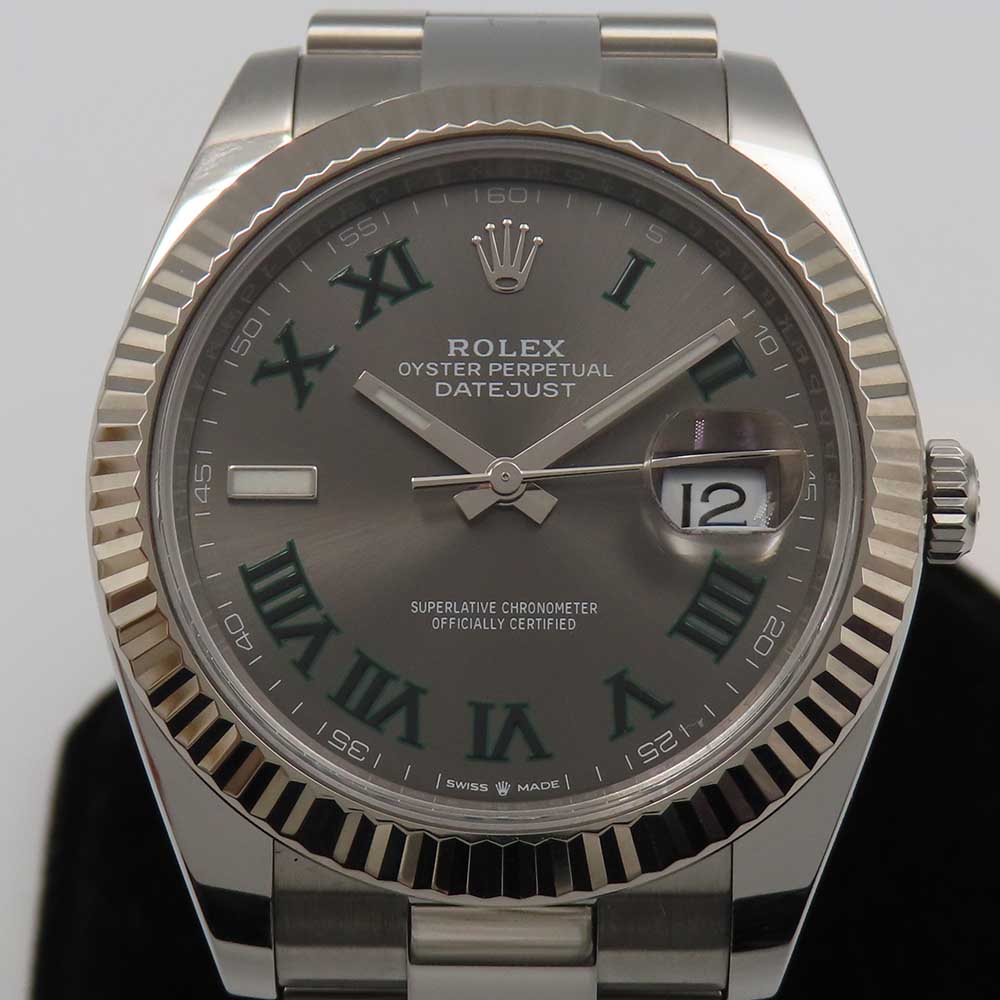 Rolex Datejust 41mm Wimbledon Dial 126334 (2022)
