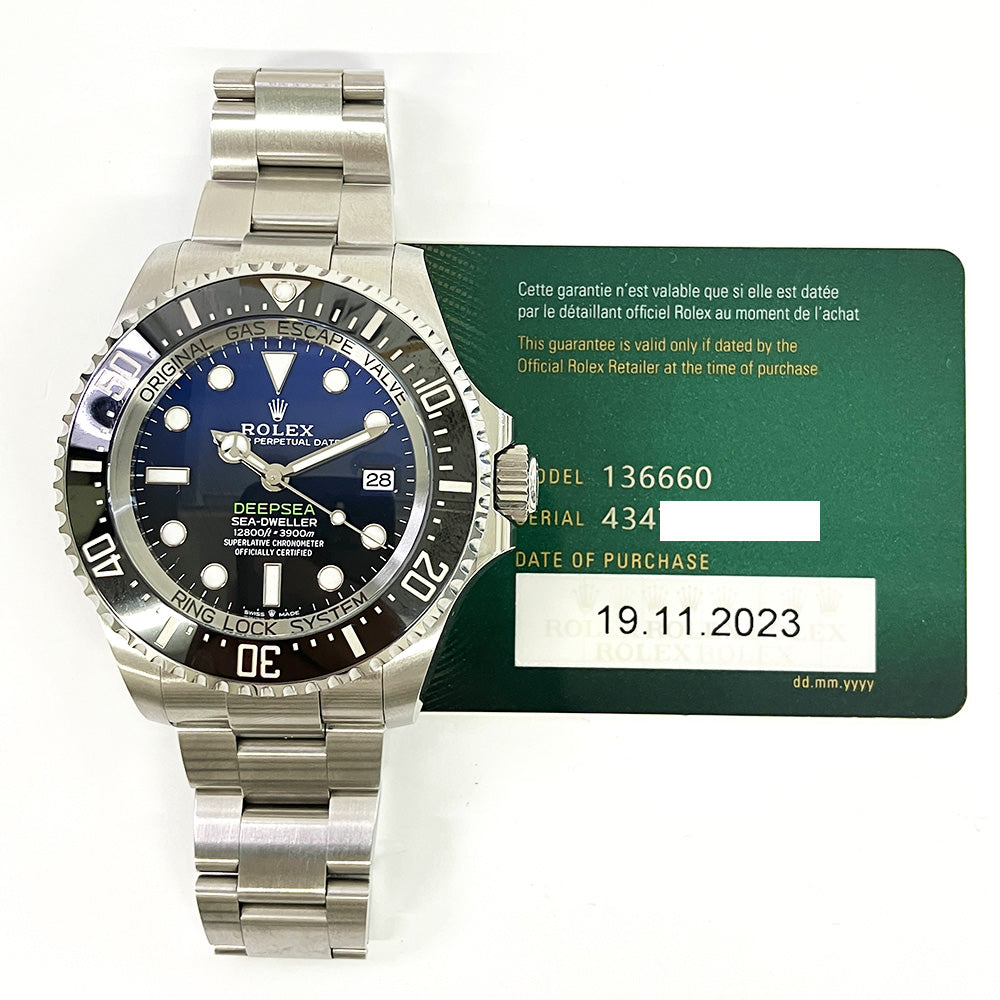 Rolex Sea-Dweller Deep Sea D-Blue Dial 136660