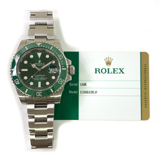 Rolex Submariner Date Hulk Dial 116610LV