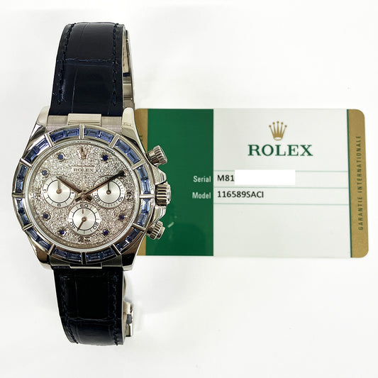 Rolex Daytona Pave Diamond Dial 116589SACI