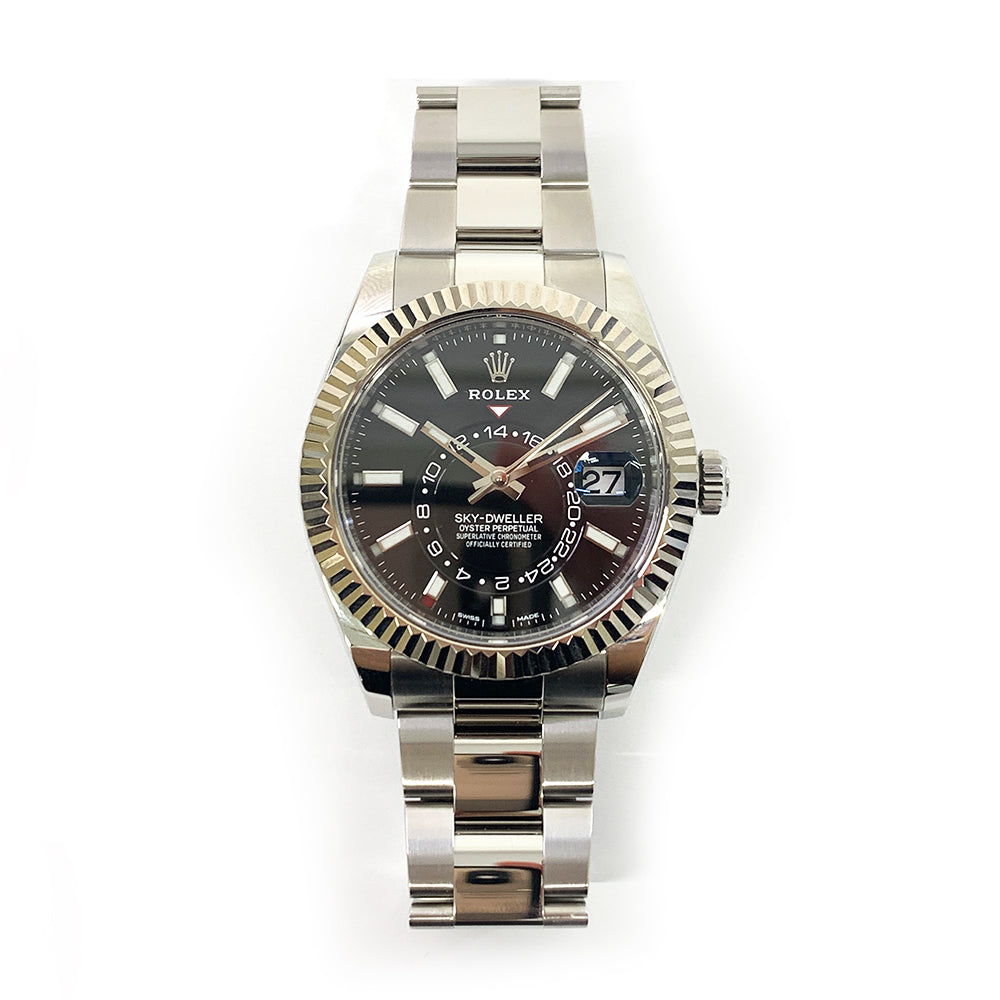 Rolex Sky-Dweller Oyster, 42mm Black Dial 326934