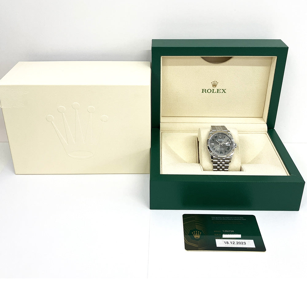 Rolex Datejust 36mm Wimbledon Dial 126234