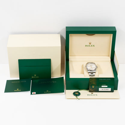 Rolex Oyster Perpetual 41mm Silver Dial 124300 (2023)