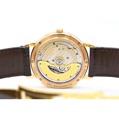 A. Lange & Söhne Saxonia Dual Time 38mm Rose Gold 386.032