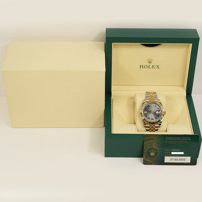 Rolex Datejust 41mm Wimbledon Dial 126333 (2023)