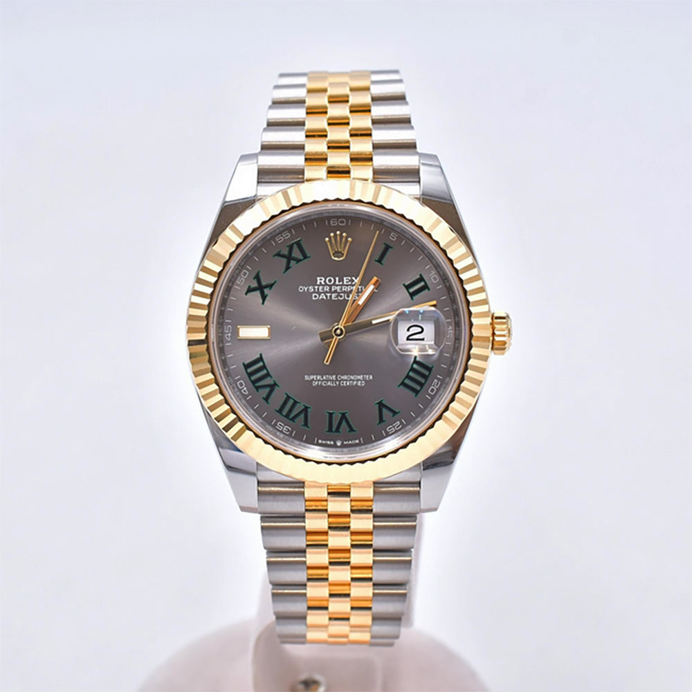 Rolex Datejust 41mm Wimbledon Dial 126333 (2023)
