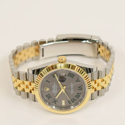 Rolex Datejust 41mm Wimbledon Dial 126333 (2023)