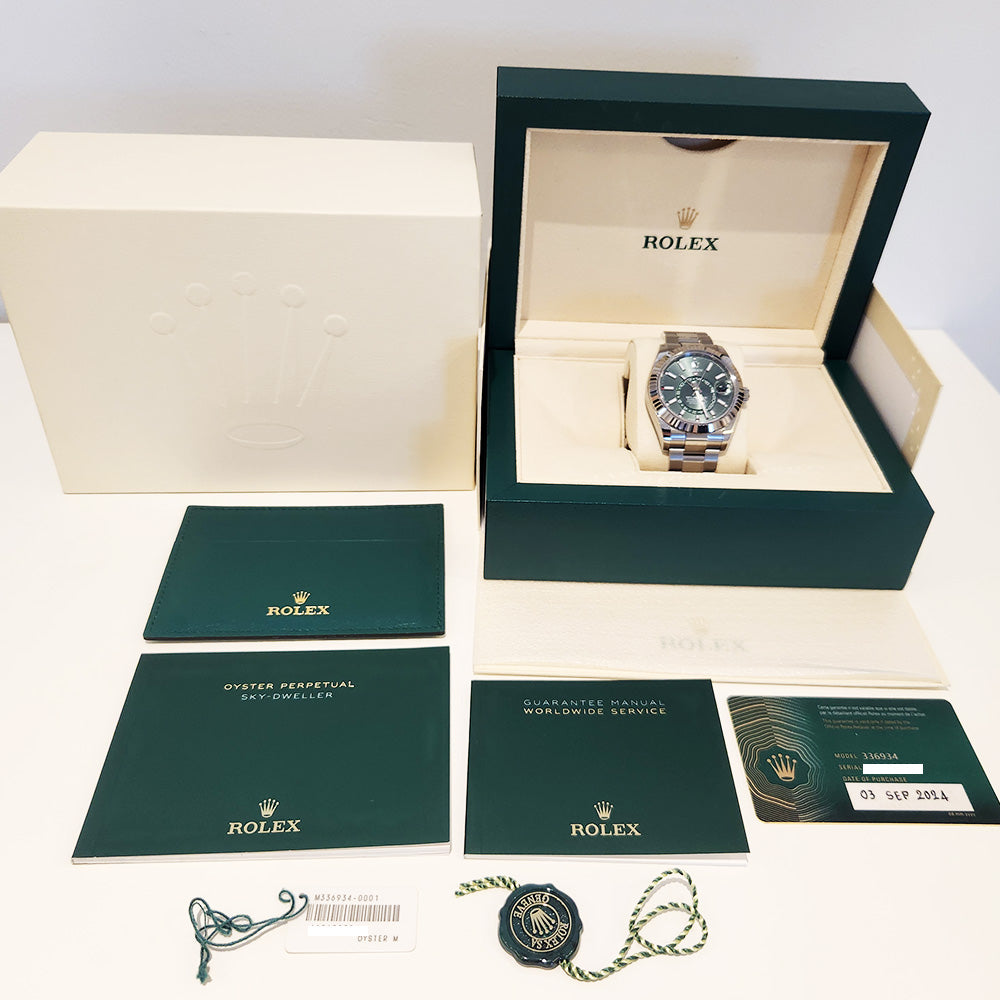 Rolex Sky-Dweller Green Dial 336934