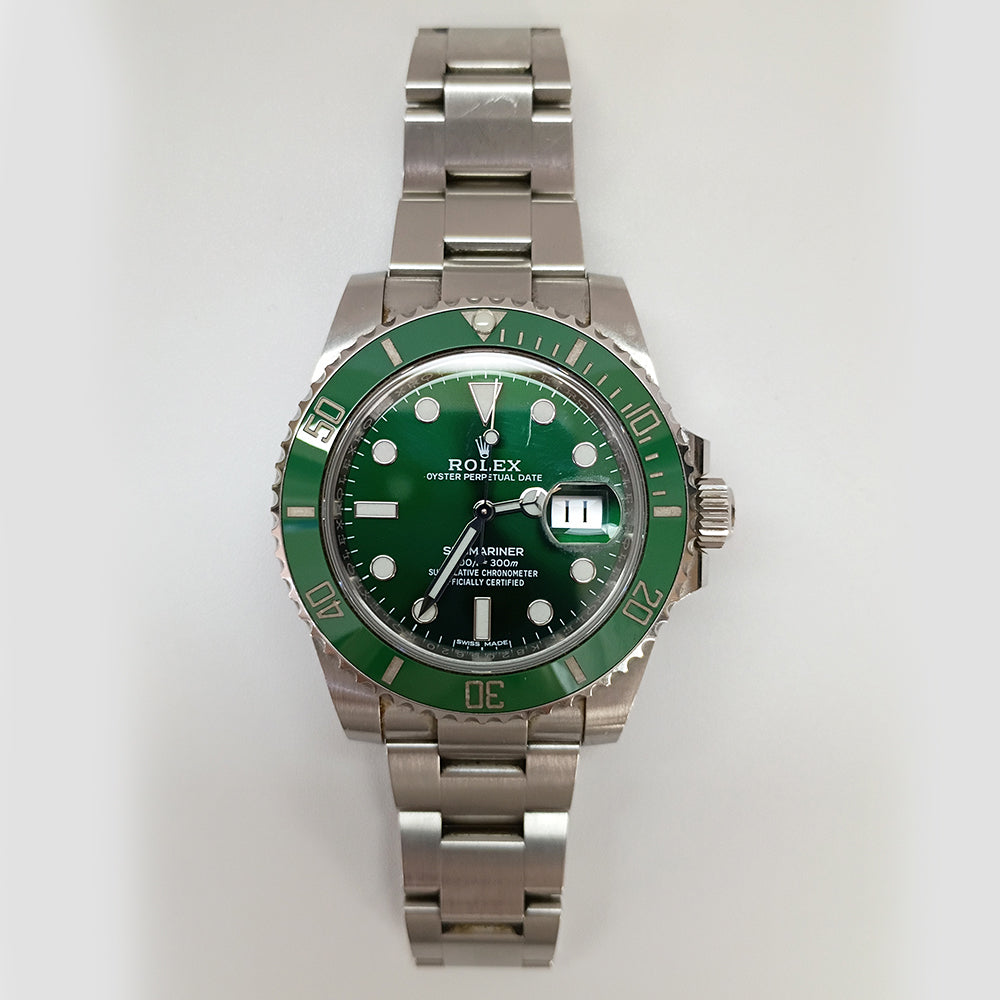 Rolex Submariner Date 40mm Hulk Dial 116610LV (2019)