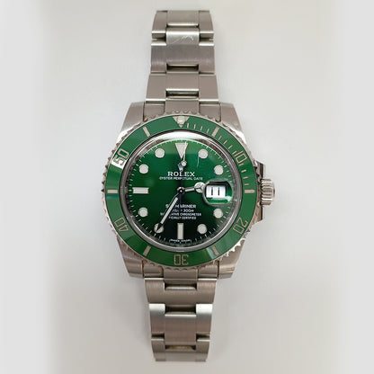 Rolex Submariner Date 40mm Hulk Dial 116610LV (2019)