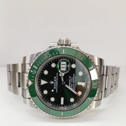 Rolex Submariner Date 40mm Hulk Dial 116610LV (2019)
