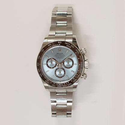Rolex Daytona Platinum Ice Blue Dial 126506 (2024)